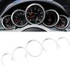 For Porsche Cayenne 911 Panamera 2010 2012 2013 2014 2015 2016 Car Dashboard Cover Trim Carbon Fiber Style Accessories