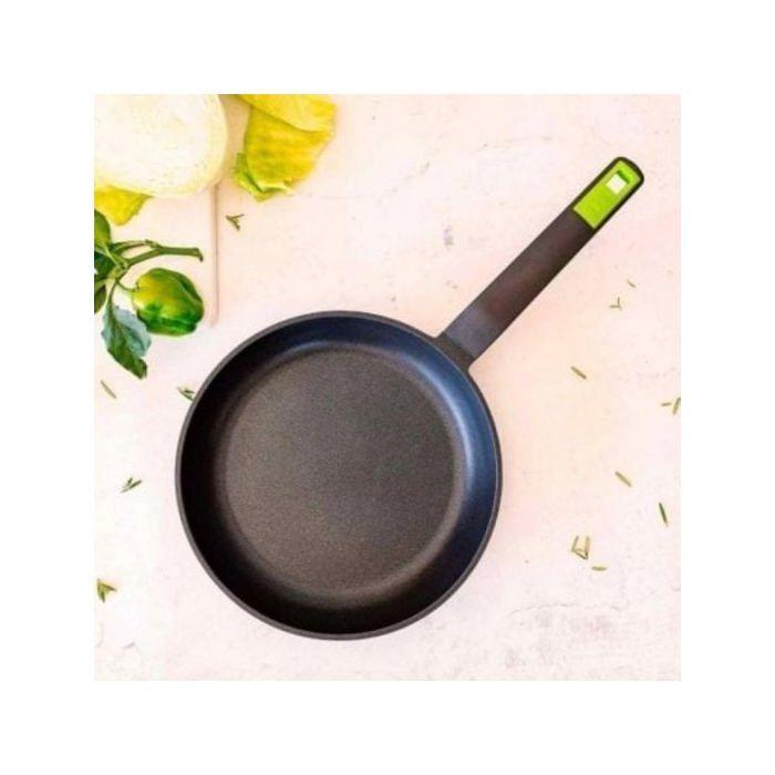 Wok Pan - BRA - A841228 - Diameter 28 Cm - All Hobs Except Induction - Multicoloured