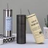 Stainless Steel Coffee Mug 16oz Portable Insulated with Straw for Outdoor Adventures and Travel