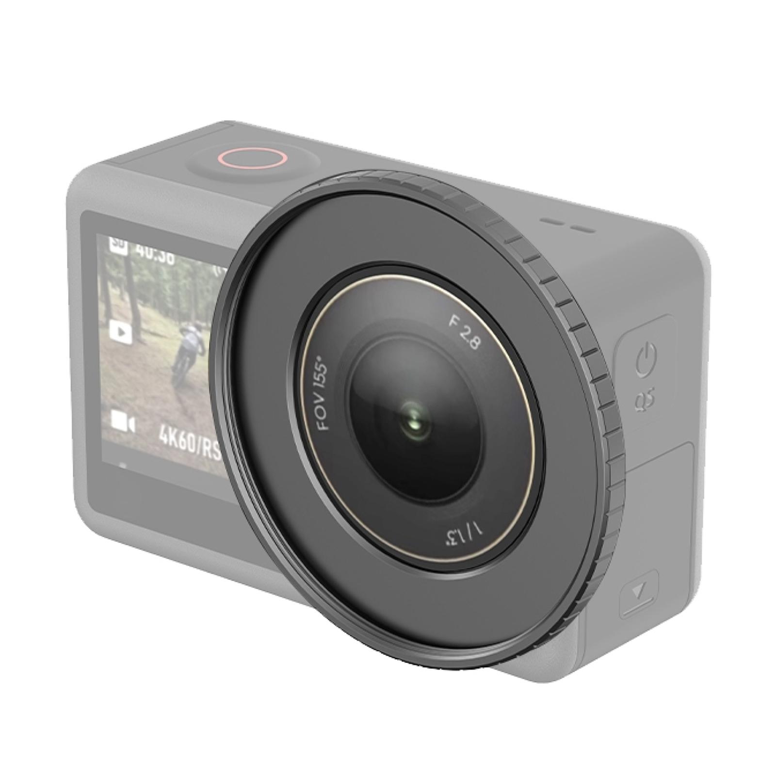 

PULUZ PU994B For DJI Osmo Action 4 Filter Holder Adapter Metal Filter Frame Compatible 49mm Filters