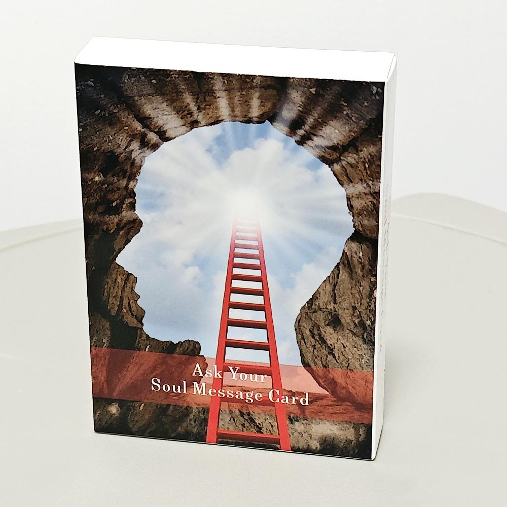 Spør Din Sjel Meldingskort Orakelkortstokk 10,4*7,3cm Meldinger Fra Universet | 48 stk Høyere Selv Meldingskort