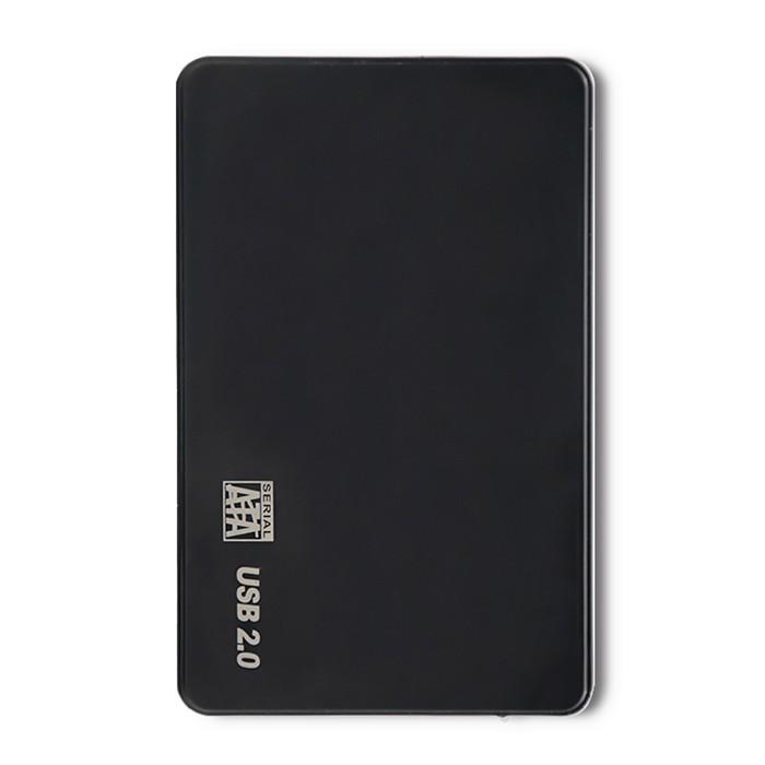Qoltec Enclosure/Bay for 2.5" SATA3 HDD/SSD Drives | USB 2.0 | Black
