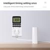 TM02 Electronic Digital Timer Kitchen Timer Socket Outlet 230V 110V 12/24 Hour Cyclic Outlet Programmable Timing EU FR US Plug3