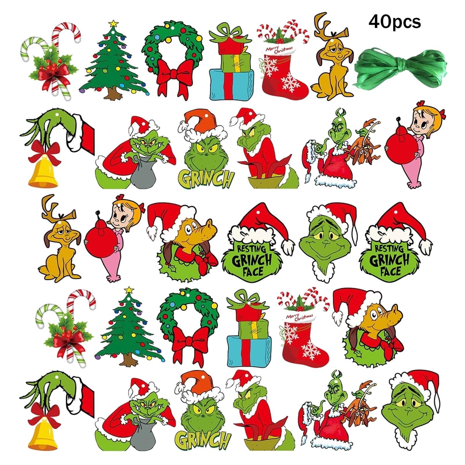 

40 Pcs Tree Decorations Tree Decorations Indoor Christmas Tree Decorations One Size