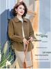 2025 Spring Woolen Coat for Middle-Aged Women - Stylish Short Top for Moms In Their 40s and 50s
