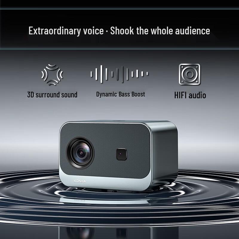 

Konka C1 Pro Full HD Smart AI Voice Projector (CN version)