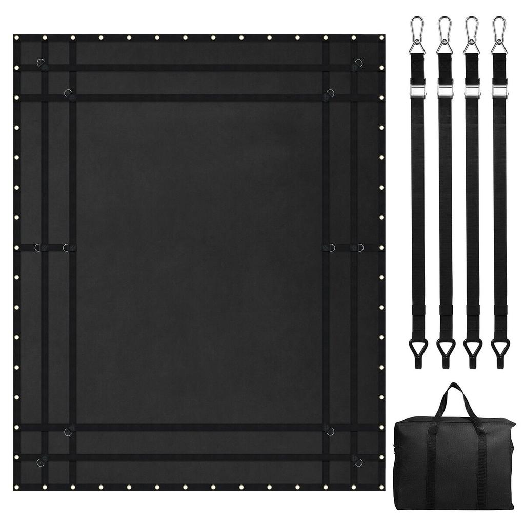 Cargo Net Heavy Duty Cargo Net 120" X 105" Adjustable Buckles & S-Hooks