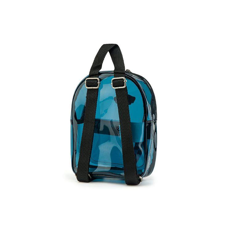 Vans White Blue Semi-Transparent Checkerboard Jelly Backpack Women Backpack VN0A5DODZEI