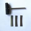 Guitar Fret Installation Tool Set: Clamp + 3 Fret Alloy Pieces