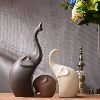 1 Set Nordic Living Room Ceramic Decorations Creative Tabletop Wine Cabinet Decorations Can Be Used As Wedding Gift Room Small Decorations.