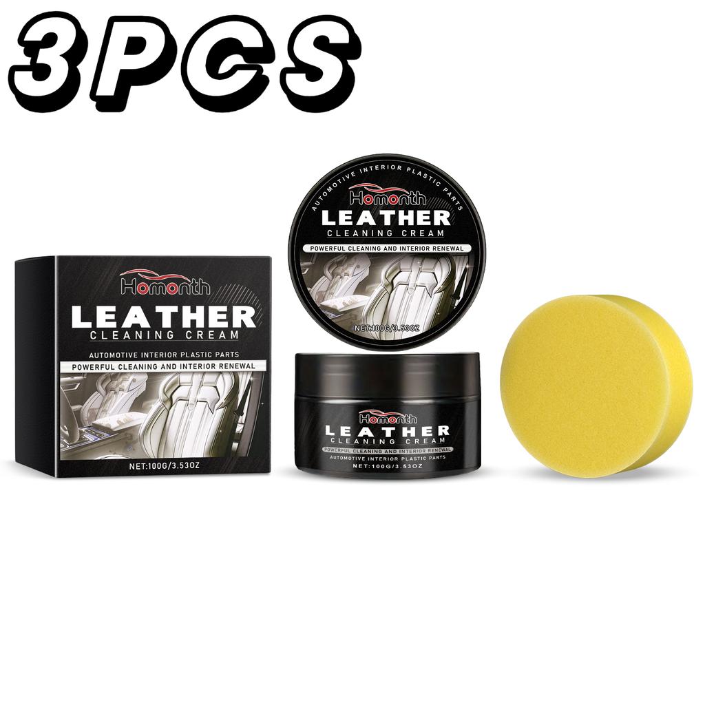 Leather Conditioner Long Lasting Car Seats Polishing Nourishment Care Leather Care Cream for Leather Pant Bag Shoes Furniture