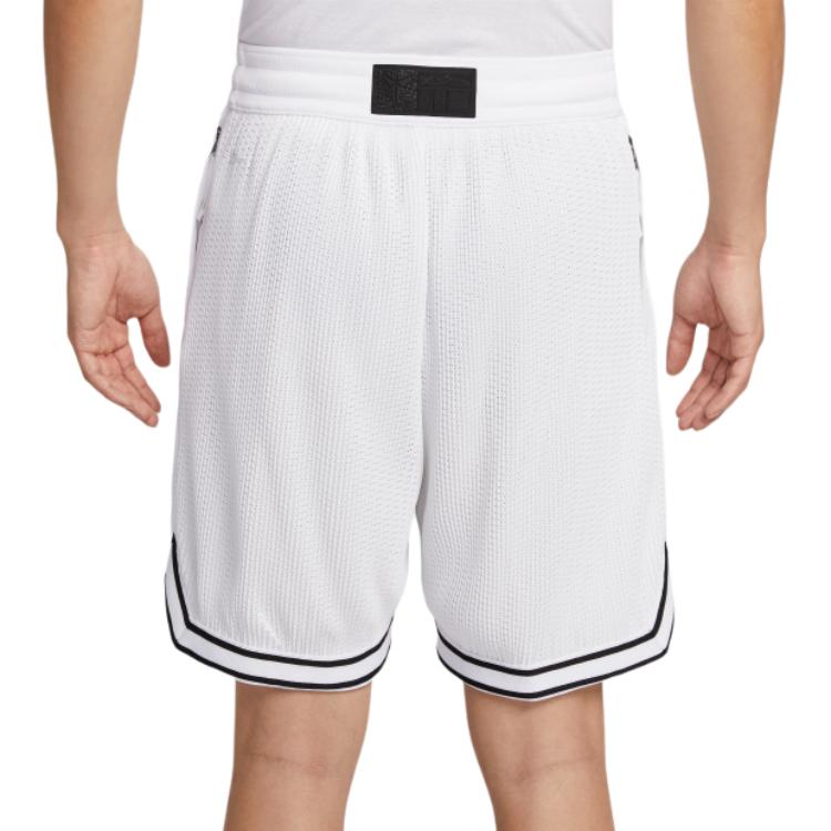 Nike Dri-Fit Kobe Pleated Breathable Moisture-Wicking Quick-Dry Basketball Shorts Men shorts White Black HV9989100