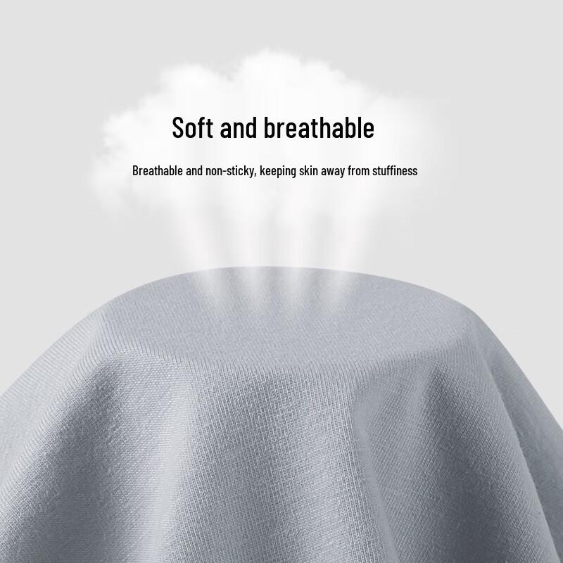 Nanjiren Men's 10A Antibacterial Pure Cotton Boxer Briefs 3-Pack