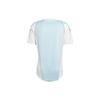 Adidas T Shirts Men's White V neck Moderate Straight Fit HJ9943