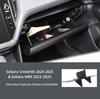 Compatible with Subaru Crosstrek 2024/2025 and WRX center console glovebox storage tray partition (ABS accessories) yu0