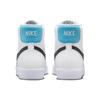 Nike Blazer Mid White Black Photo Blue GS Sneakers DA4086-108