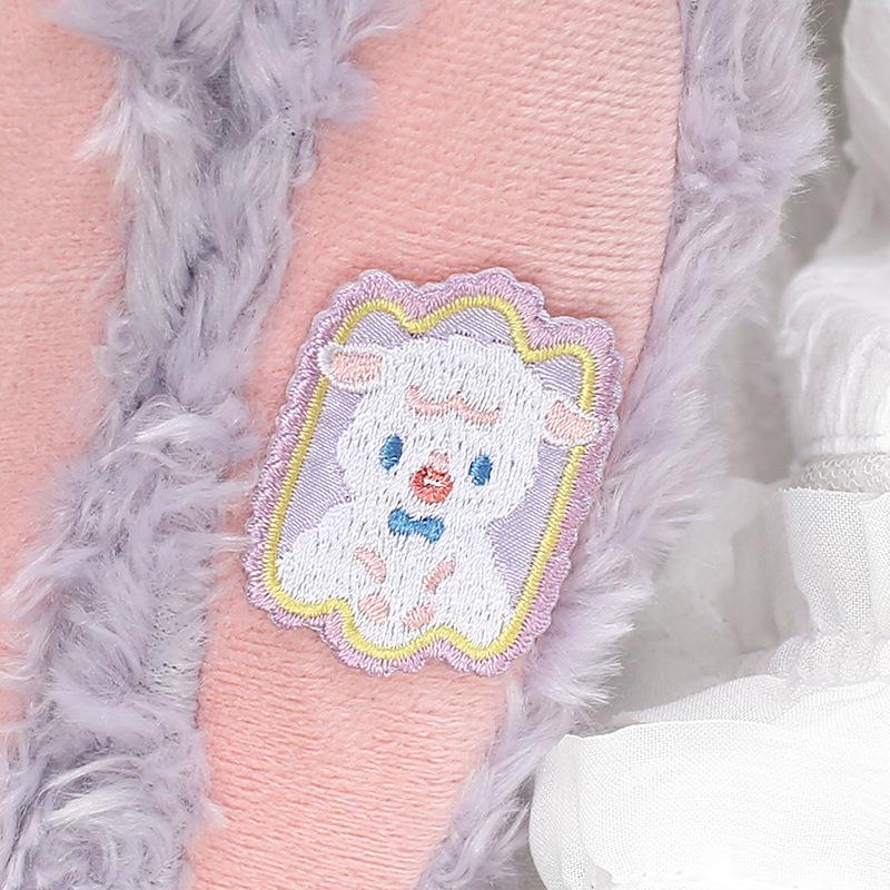 Self-Adhesive Cute Japanese Embroidery Cloth Sticker, Clothes, Schoolbag, Pants, Mobile Phone Patch, Hole Sticker, Hand Ledger Decorative Sticker