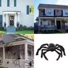 8pcs Halloween Spider Decor, Giant Scary Spiders Fake Hairy Spider Props Creepy Haunted House for Indoor Outdoor Yard Garden Home Party Supplies