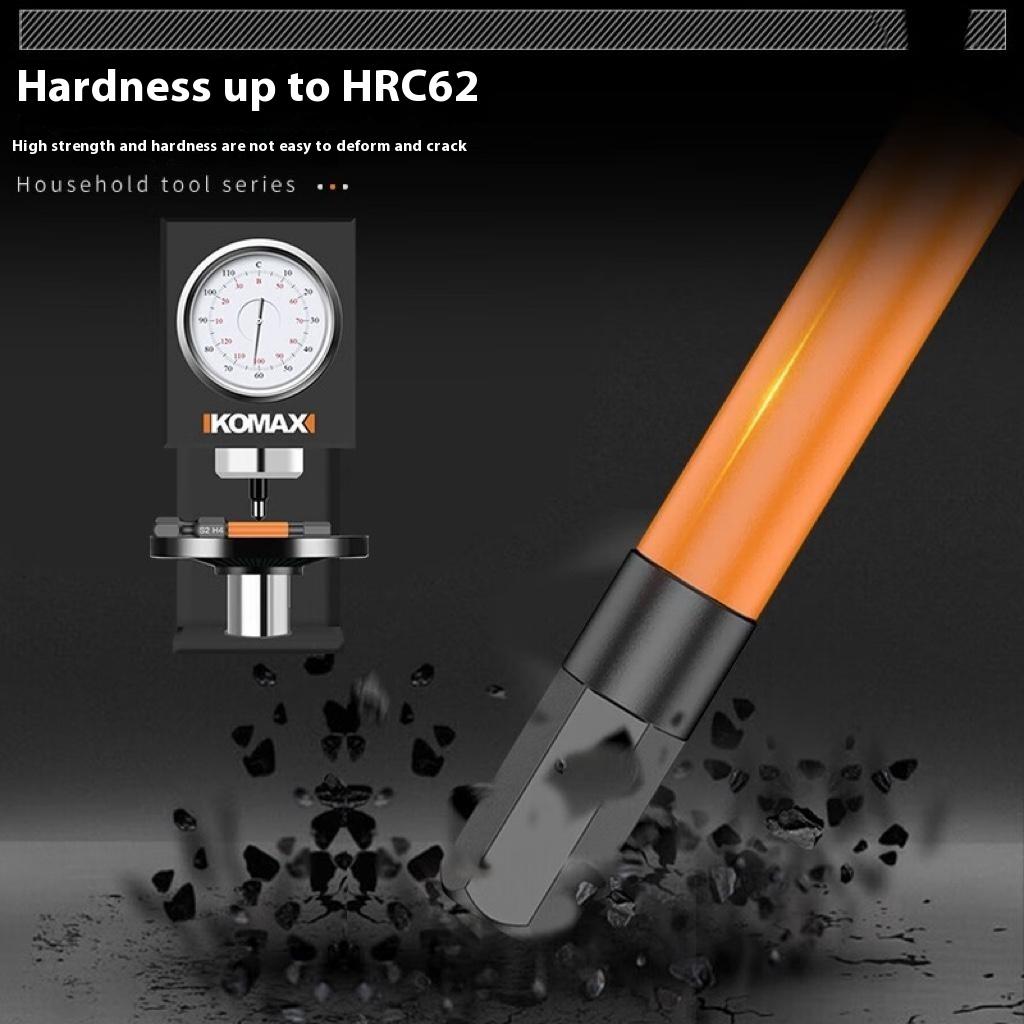 20 Stück Metrisch und Zoll S2 Legierter Stahl Magnetisches Sechskant Schraubendreher Bit Set, Länge: 50 mm