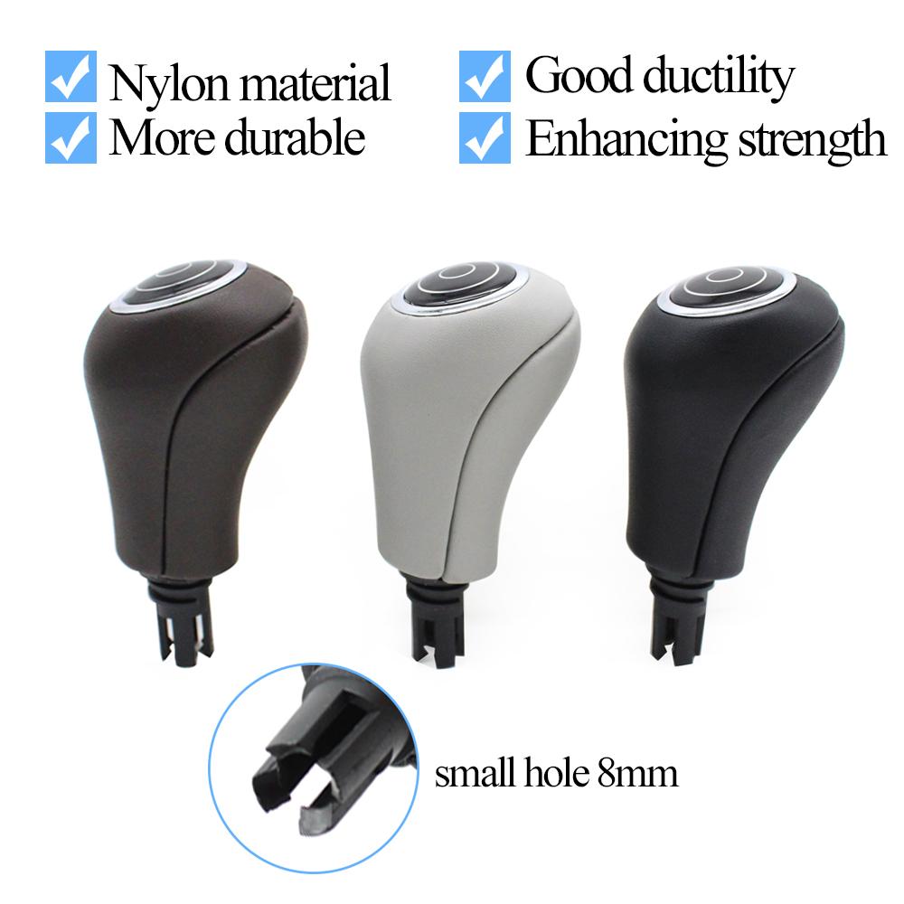 Car Automatic Gear Shift Knob Lever Leather Shifter Boot For Benz E C GLK Class AMG W204 X204 C204 C300 W207 W212 2042672710