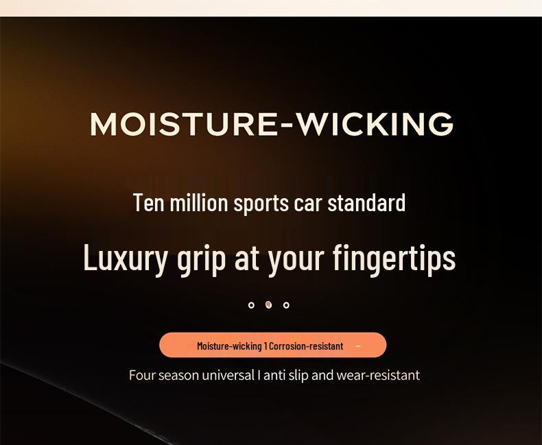 Geely Vision UP Suede Steering Wheel Cover - Non-slip, Suitable for All Seasons, Ideal for Women
