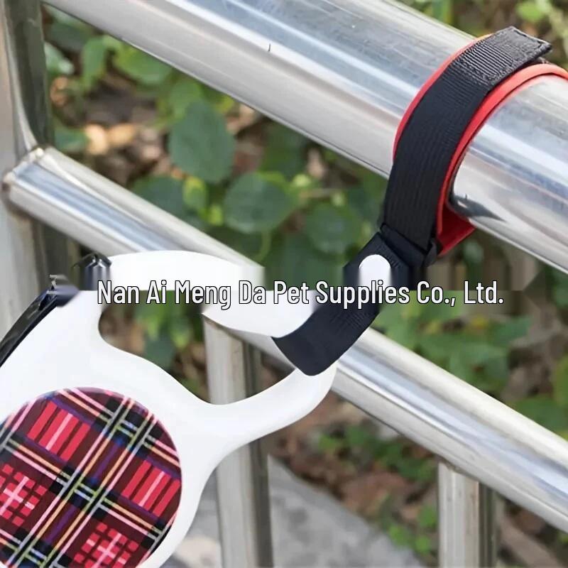 Adjustable Non-slip Nylon Dog Leash with Pet Wrist Strap