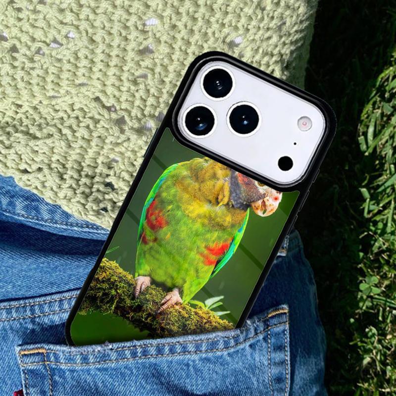 Animal Macaw Parrot Colourful Phone Case Cover for IPhone 11 12 13 14 15 16e 17 Pro Max Coque for IPhone 17 Air
