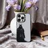 J-Japanese B-Bushido S-Samurai  Phone Case For iPhone17,16,15,14,13,12,11 Plus,Pro Max Black Candy silver phone case