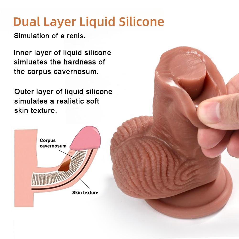 Realistic Silicone Dildo Big Dick Sex Toys for Women Hardness Comfort Dildos Adult Penis 18+