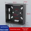 Type 86 Surface Mount PVC Junction Box for Concealed Wiring