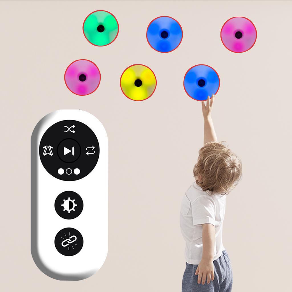 Reaction Training Light Kits Set Children Physical Fitness Training Lamp Speed Agility Response Equipment Boxing For Home Gym