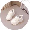 Girls Little White Shoes Spring and Autumn New Little Girl Breathable Children's Board Shoes Autumn Soft-soled Medium Children's Sports Shoes