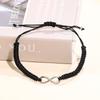 8-Character Couple Bracelet Set Adjustable Weaving Infinity Symbol Hand Rope Female