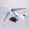 Scale 1:160 47cm Malaysia Aircraft Model A380 Plane Model Die-Cast Resin Aircraft Model Plane Parts For Collection Room Decor