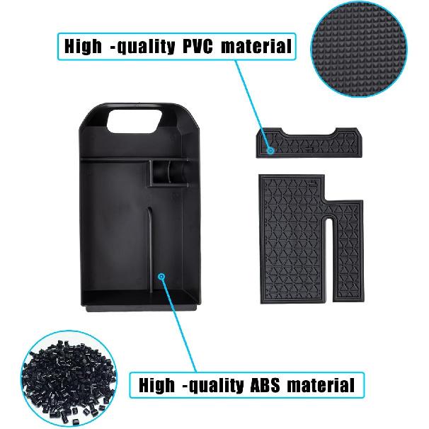 Center Console Organizer Tray Compatible with RAV4 Armrest Storage Tray