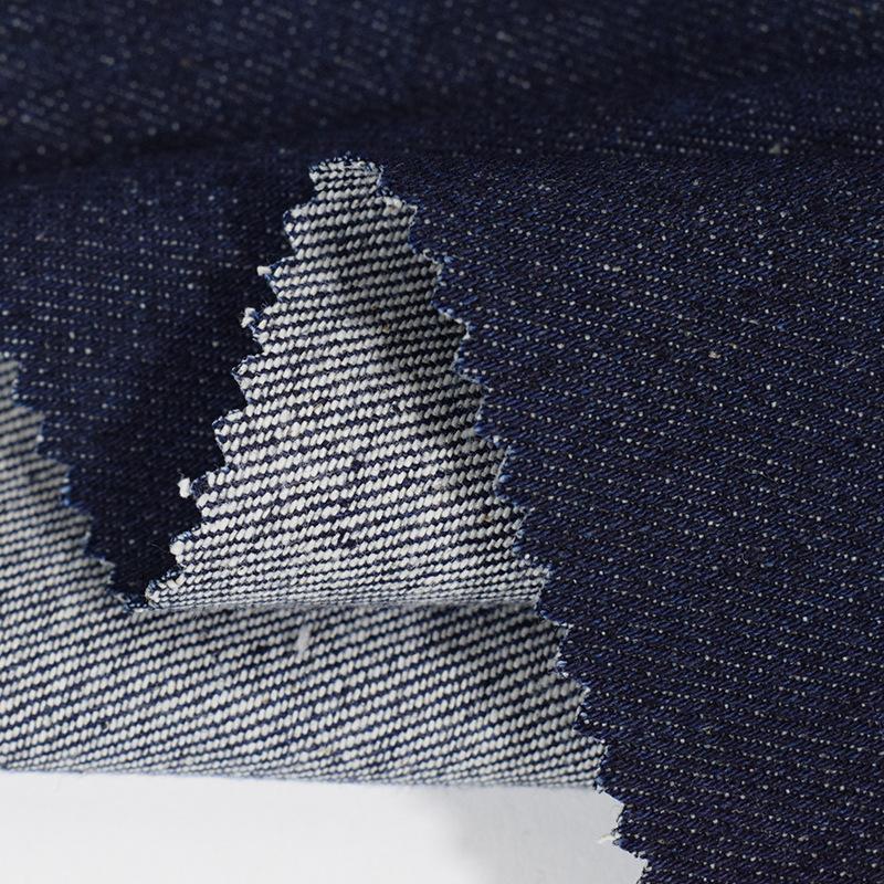 Factory Price 100% Cotton 13.5oz Yarn Dyed Thick Indigo Denim Fabric Twill Style for Boys and Girls Shoes