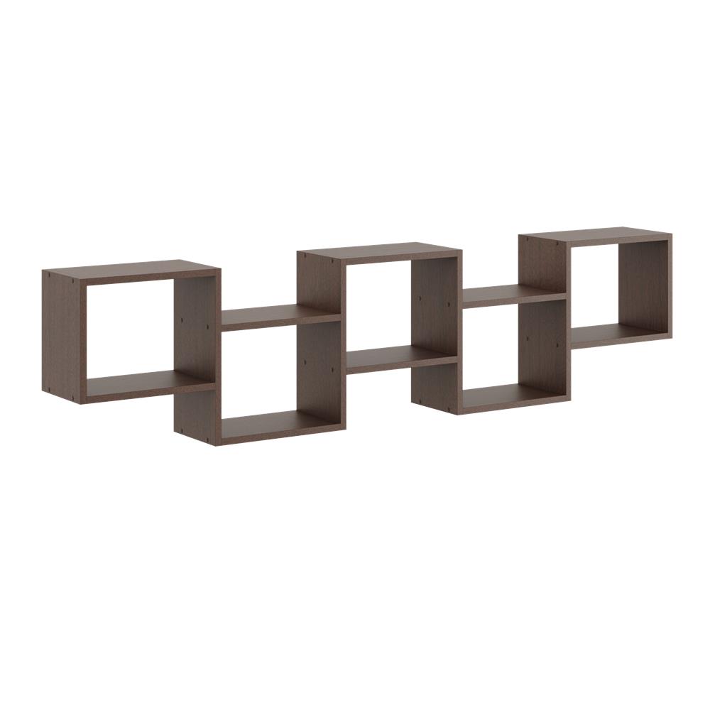 Wall Hanging Shelf, Bookcase - No. 13 white