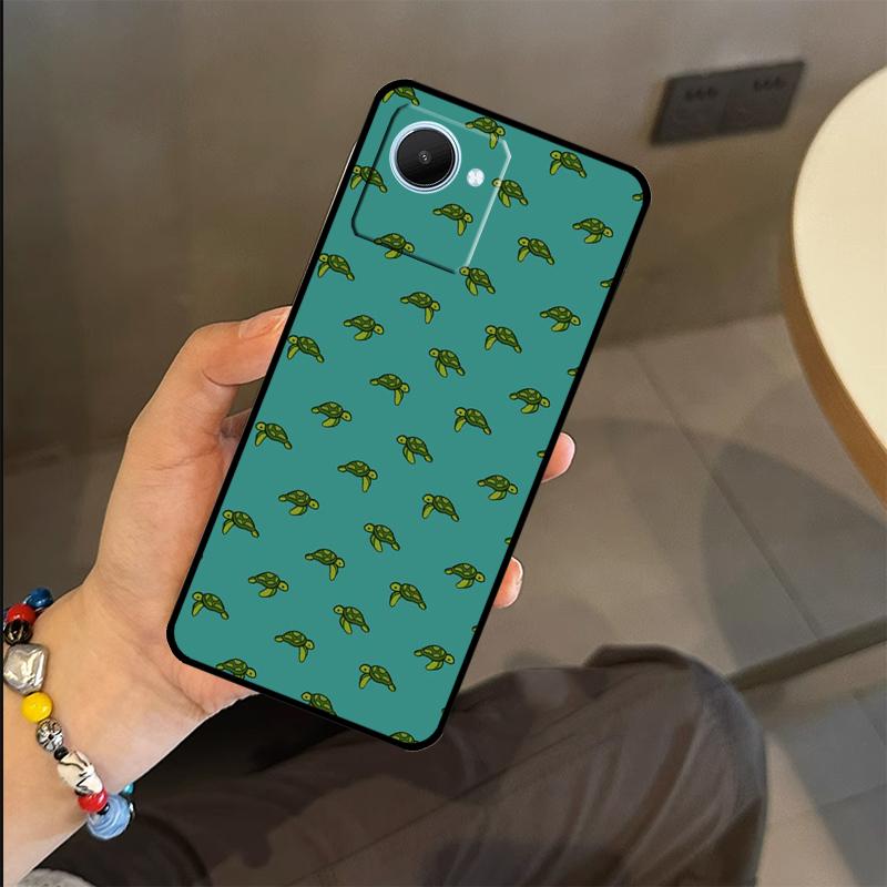 Sea Turtle Case For Realme C71 C75 C55 C51 C53 C25 C63 C61 C65 C67 GT6 GT7 Pro 11 12 13 14 15 Pro Plus