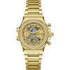 Fusion Gold Tone Stainless Steel Ladies Quartz Watch GW0552L2
