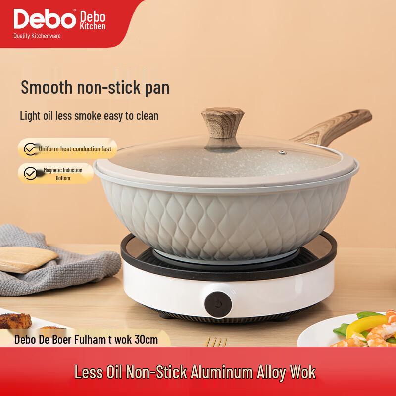 Debo Fulham Low Smoke Stir-Fry Wok