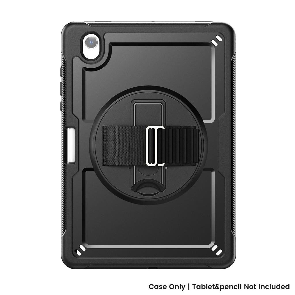 Stand Case For Samsung Tab S11 S10 FE A11 A9 Plus and iPad Pro 10/11/12th Mini Air Tablet Case Sleeve Thick Heavy Duty Shockproof Hand Band Hard