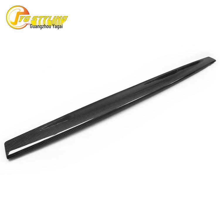 Tesla Model 3 Carbon Fiber Center Console Multimedia Sticker