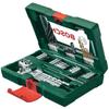 V-Line Set 48 Pieces of TiN Drill Bits and Screwdriver Bits with Magnetic Shank -
