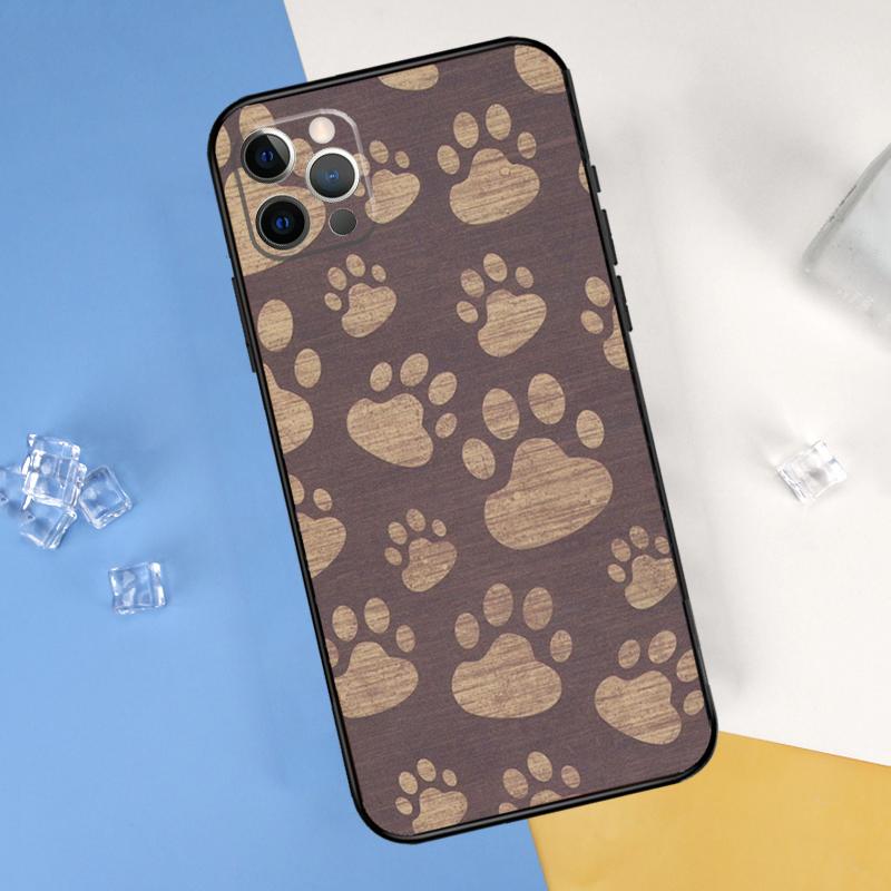 Dog Paw Phone Case For iPhone 15 Pro 16 Pro 11 13 14 Pro Max 12 Mini XR 16 15 Plus 16e Cover Shell