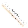 Eight Hole Clarinet Soprano Recorder Professional Treble Easy Adjustable Instrument Flute Vertical Flute Easy to Play