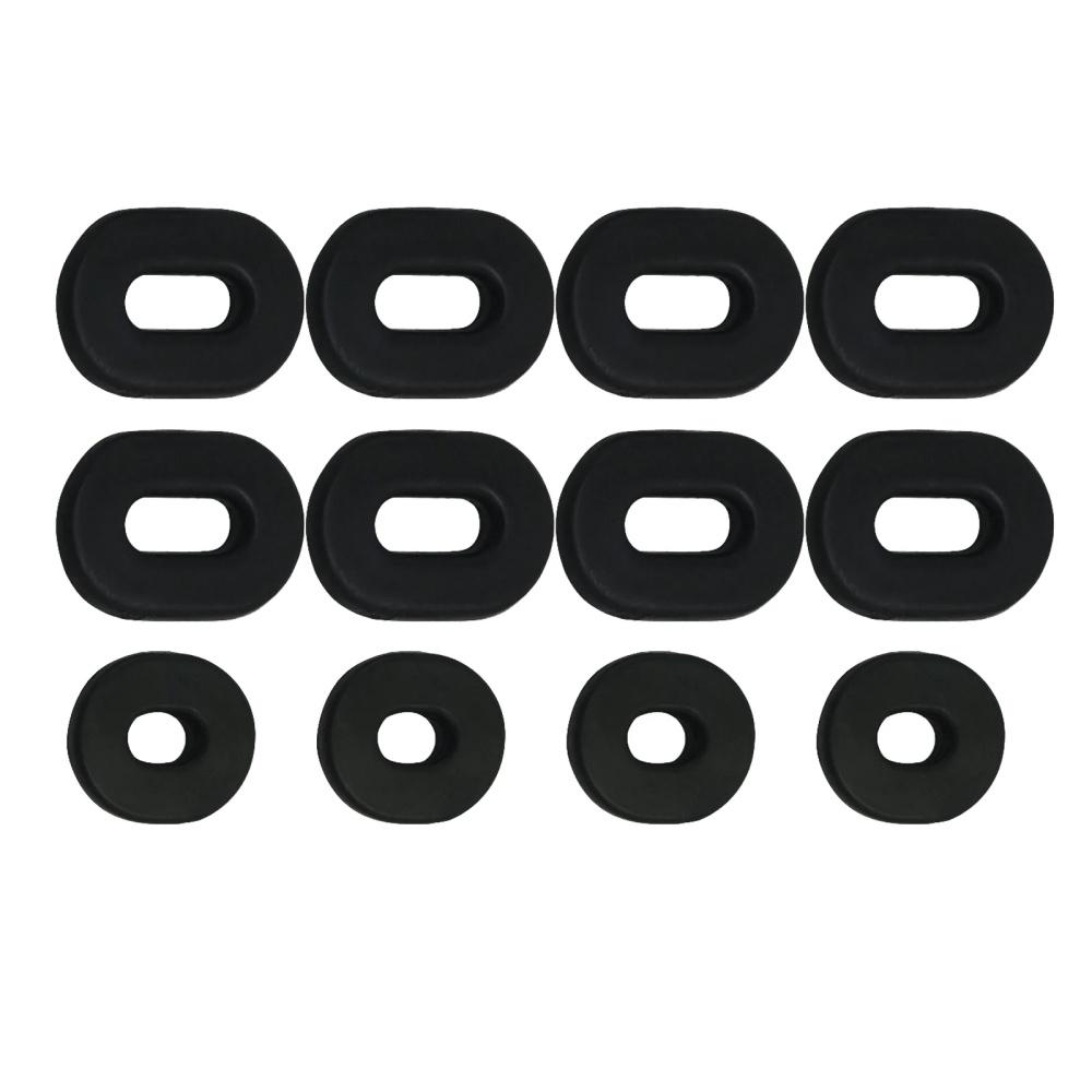 12 stuks Rubberen Zijpaneel Frame Doorvoertuig Set Voor Honda 83551-300-000 17247-303-000