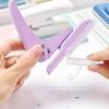 Compacts Single Hole Paper Hole Puncher, Single Hole Punch Manual Paper Puncher for Loose Leaf Sheets Office Supplies