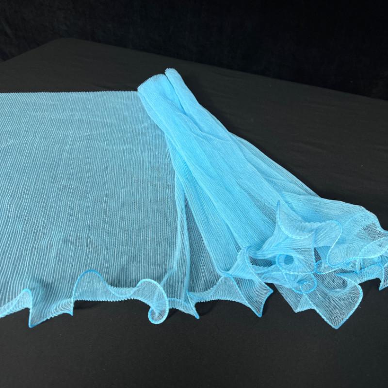 Christmas Tree Mesh Wavy Pleated Lace Fabric for Styling Clothing Decoration Fabrics By The Meter Diy Sewing Material Cloth