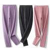 Autumn Korean Style Plus Size High Elastic Waist Warm Casual Leggings for Women