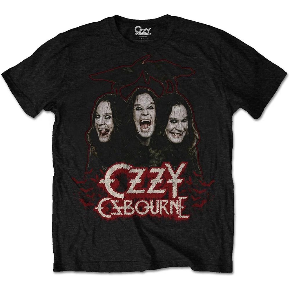 

Ozzy Osbourne Crows And Bars Black T shirt - NEW L